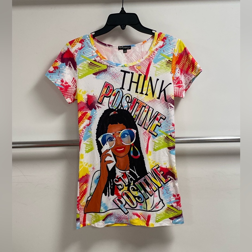 Short Sleeve Air Brushed Graphic Woman’s tee